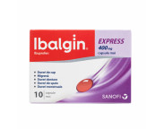 Ibalgin Express 400 mg x 10 caps. moi