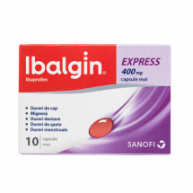 Ibalgin Express 400 mg x 10 capsule moi