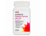 GNC Women's prenatal formula with Iron x 120 caps