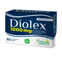 Diolex 1000 mg, 30 comprimate filmate, NATURALIS