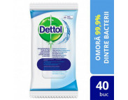 Dettol servetele dezinfectante suprafete Original x 40 buc.