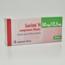 Lorista H 50mg+12.5mg, 2 blistere x 14 comprimate filmate
