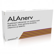 ALAnerv - Supliment pentru functionarea normala a sistemului nervos, 920mg x 20 capsule