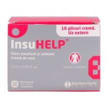 InsuHELP x 10 plicuri x 2 ml crema