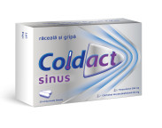Coldact Sinus raceala si gripa 500 mg / 30 mg x 20 compr. fi