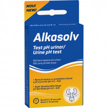 Alkasolv  test pH urinar x 100 benzi testare