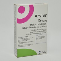 Azyter 15 mg/g x 6 unidoze picaturi oftalmice solutie