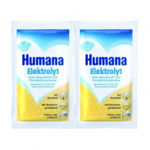 HUMANA Elektrolyt banane x folie cu 2 plicuri x 6.25 gr.