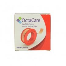 OctaCare - Banda adeziva pe suport textil, 5 m x 1.25 cm