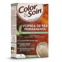 Vopsea de par blond miere 9N, Color&Soin