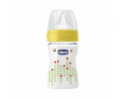 CHICCO WP Biberon PP x 150 ml, flux normal, 0+, 0% BPA, 7075080-7