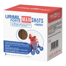 Urimil Forte Max Shots+Energy,  20 fiole, NATURPHARMA