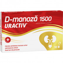 URACTIV D-MANOZA, 10 plicuri
