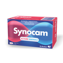 Synocam 200 mg/500 mg X 10 comprimate filmate