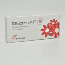 Diltiazem LPH (R) 60mg, 20comprimate LBM