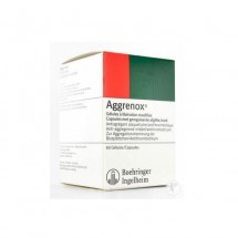 Aggrenox 25mg/200mg, 1flacon x 60 capsule eliberare modif.