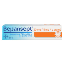 Bepansept 50 mg/5 mg/g crema X 30 g 