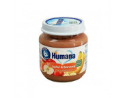 HUMANA Piure de banane si mar x 125 g BIO