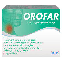 Orofar, 24 comprimate de supt