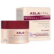 ASLAVITAL Crema hidratanta antipoluare SPF10 X 50ml