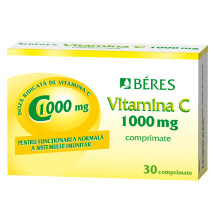 Vitamina C 1000 mg, 30 comprimate, Beres