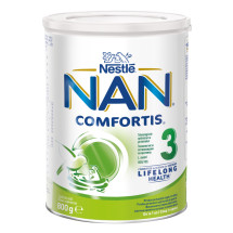 Formula de lapte praf fortifiat Nan 3 Comfortis, 12+ luni, 800 g, Nestle