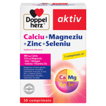 Doppelherz Aktiv Ca Mg+Zn+Se X 30 tablete