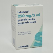 Lekoklar 250mg /5ml, 60ml suspensie orala