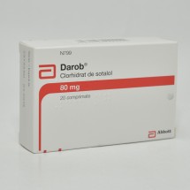 Darob 80mg, 20 comprimate