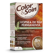 Vopsea de par blond spic de grau 8N, Color&Soin