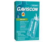 Gaviscon mentol x 12 plicuri x 10 ml susp. orala in plic