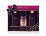 BAYLIS & HARDING Set X 3 produse cosmetice luxuriante pentru baie