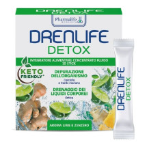 Drenlife Detox Stick aroma de lime, 30 plicuri,10 ml, PHARMALIFE
