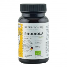 Rhodiola ecologica, 60 capsule, Republica BIO