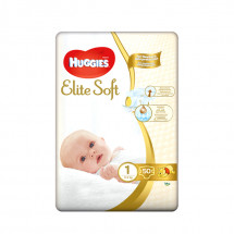 Huggies Nr.1 Elite Soft Jumbo 3-5 kg, 50 bucati