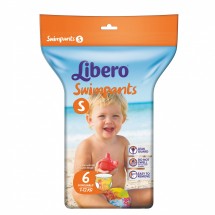 Libero Swim Pants pentru inot S 7-12 kg x 6 buc.