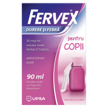 Fervex Durere si Febra pentru copii solutie orala X 30 mg/ml 