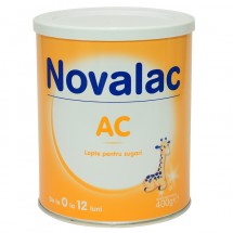 Novalac AC – Lapte praf impotriva colicilor, 400 g 