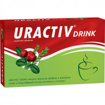 Uractiv Drink – impotriva infectiilor urinare, 8 plicuri 