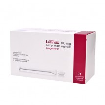 Lutinus 100mg x 21compr.vag. + aplicator vag.