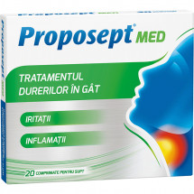 Proposept Med x 20 comprimate pentru supt