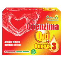 Naturalis Coenzima Q10 + Omega 3 X 30 capsule