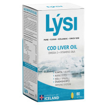 LYSI Ulei din ficat de cod X 80 capsule