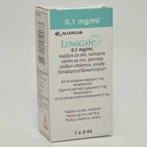 Picaturi oftalmologice Lumigan 0,1mg/ml, 3 ml