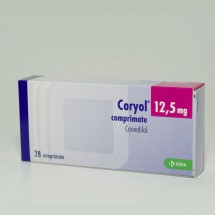 Coryol 12.5 mg, 28 comprimate