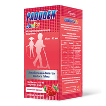 Paduden Junior 40 mg/ml suspensie orala aroma de capsuni X 100 ml 