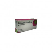 Nebivolol Teva 5mg, 1 blister, 30 comprimate