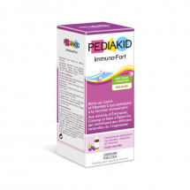Pediakid Immuno-Fort sirop cu gust de afine si zmeura, 250ml
