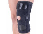 Orteza de genunchi mobila cu articulatii metalice laterale U