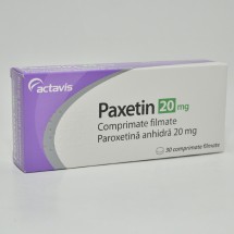 Paxetin 20mg, 3 blistere x 10 comprimate filmate